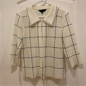 New Ming Wang Jacket/Cardigan with Stud Detail - Size S